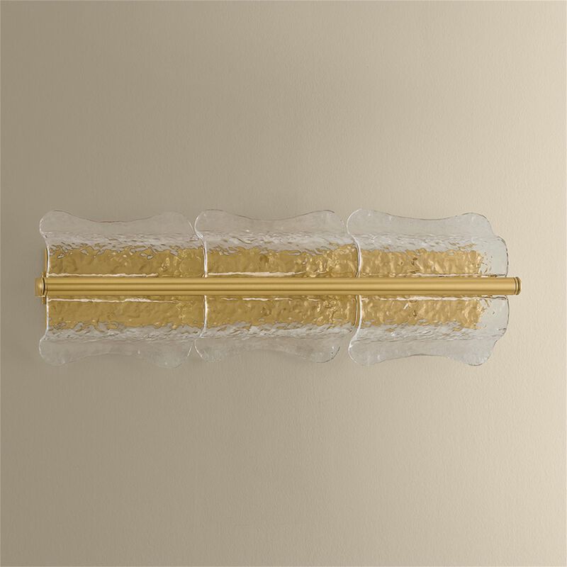 Fosterdale 28 Inch 3 Light Wall Sconce by Hudson Valley Lighting
